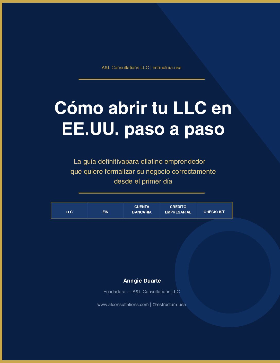 Cómo abrir tu LLC en EE.UU. paso a paso